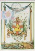 Freemasonry, Seeing Eye, Plumb Line, Trowel, Masonic Symbol, Maximcard, France - Massoneria