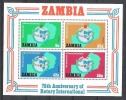 Zambie N° YVERT BLOC 7 NEUF ** - Zambia (1965-...)