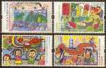 2010 HONG KONG CHILDREN´S PAINTING 4V - Unused Stamps