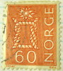 Norway 1962 Bosun´s Knot 60ore - Used - Oblitérés