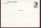 ENTIER POSTAL...TYPE LIBERTE DE GANDON..1982/ 88......NON..ECRITE   ..‹(•¿•)› - Standard Postcards & Stamped On Demand (before 1995)