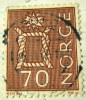 Norway 1969 Bosun´s Knot 70ore - Used - Oblitérés