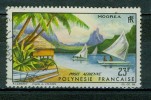 Paysage - POLYNESIE FRANCAISE - Mooréa - N° 9 - 1964 - Usados