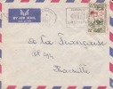 BANGUI - OUBANGUI - Afrique,colonies Francaises,avion,lettre,f Lamme,marcophilie - Cartas & Documentos