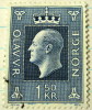 Norway 1969 King Olav V 1.50k - Used - Gebruikt