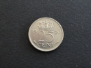 1950 - 25 Cent - Pays Bas - 1948-1980: Juliana