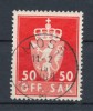 ★★ LOT  NORWAY ( STAMP ) OFFICIAL STAMP ★★ MOSS 1964 LUX CANCELS ★★ - Service