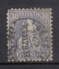 BIN369 - SVIZZERA 1867 , 30  Centesimi N. 46 - Oblitérés
