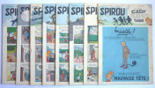 SPIROU 8 N° 839 à 846 Correspondance Partielle De Reliure N°49 1954 - Spirou Magazine