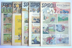 SPIROU 5 N° 860 - 867 - 868 - 870 - 872 Correspondance Partielle De Reliure N°51 1954 - Spirou Magazine