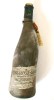 BOUTEILLE DE ROUGE EN VERRE FORME PARTICULIERE FIOLE CHATEAU NEUF DU PAPE EXCLUSIVITE PERE ANSELME 75 CL VAUCLUSE - Wine