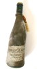 BOUTEILLE DE ROUGE EN VERRE FORME PARTICULIERE FIOLE CHATEAU NEUF DU PAPE EXCLUSIVITE PERE ANSELME 75 CL VAUCLUSE - Wijn