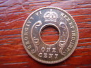 BRITISH EAST AFRICA USED ONE CENT COIN BRONZE Of 1942. - Africa Oriental Y Protectorado De Uganda