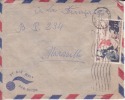 BANGUI - OUBANGUI - Afrique,colonies Francaises,avion,lettre,f Lamme,marcophilie - Lettres & Documents