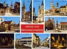 Gruss Aus - Braunschweig - Viaggiata - Formato Grande - Braunschweig