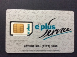 CARTE GSM/SIM   E PLUS Service  *** - Mobicartes: Móviles/SIM)