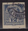 Austria 1920 Used,  12h Blue, Newpapers - Zeitungsmarken