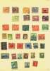 101 Alte Briefmarken Tschechoslowakei Auf 2 KABE Blätter - Mit Falz - Collezioni & Lotti