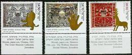 ISRAEL..1989..Michel # 1137-1139...MNH. - Nuevos (con Tab)