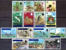 Tuvalu - 1976 - TP De Gilbert Et Elice 1971 Surchargés Tuvalu - 15v Neufs ** // Mnh CV €68.00 - Tuvalu (fr. Elliceinseln)