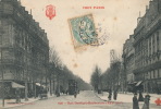 ( CPA 75 )  PARIS 14 ème  /  Rue Denfert-Rochereau  - - Paris (14)