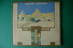 C0605 - CALENDARIO 1932 - PAESAGGIO ALPINO/FASCIO LITTORIO Detomatis Peracchi E C.Torino - Tamaño Grande : 1921-40