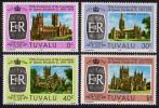 Tuvalu - 1978 - 25e Ann Couronnement Elisabeth II - 4v Neufs ** // Mnh - Tuvalu