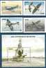 1986 NEVIS 361-64+ BF 8** Avions Militaires,  Spitfire - St.Kitts And Nevis ( 1983-...)