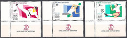 ISRAEL..1991..Michel # 1189-1191...MNH. - Nuovi (con Tab)