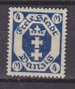 N0162 - DANTZIG Yv N°94 * - Postfris