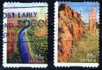 Australia 2010 World Heritage 55c Kakadu & Purnululu Self-adhesives Used - - - Used Stamps
