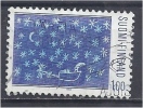 FINLAND 1983 Christmas. Children's Drawings - 1mSanta Claus (Eija Myllyviita)  FU - Used Stamps