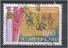 FINLAND 1973 Centenary Of Finnish State Opera Company - 60p Scene From The Barber Of Seville FU - Usados
