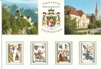 VADUZ-capitale Du Pays Et Résidence Du Prince-Furetentum Liechtenstein- (différents  Timbres Représentés - Liechtenstein