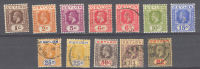 Ceylon - Ceylan  1912-25 George  V   Small Lot    Wmk Mult Crown CA    * MLH Or  O - Ceylan (...-1947)