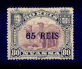 ! ! Nyassa - 1903 D. Carlos 65 R - Af. 40 - MH - Nyasaland