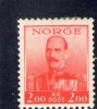 NORVEGE 1937-8 * - Unused Stamps