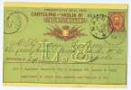 Italy, Cartolina - Vaglia L.8 1894 Paternopoli -> Napoli - Entiers Postaux