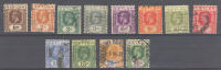 Ceylon - Ceylan  1921-32 George  V  Lot Of Stamps     Wmk Mult Script CA - Ceylan (...-1947)