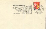 1966  Martinique  Fort De France  Avion Aereo Airplane - Sonstige & Ohne Zuordnung