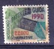 1990 - MARCA DA BOLLO PER PATENTE DI GUIDA - Lire 22.000 - Fiscali