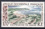 AOF - 1958:  "Centenaire De Dakar" - N° PA 27* - Nuevos