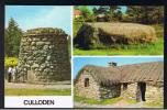 RB 836 - Multiview Postcard - Culloden Inverness-shire Scotland - Cumberland Stanoe - Memorial Cairn - Leanach Cottage - Inverness-shire