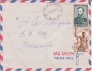 KEMBE ( Petit Bureau ) OUBANGUI - Afrique,colonies Francaises,avion,lettre,m Arcophilie,rare - Lettres & Documents