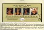 Ehrung Von Diana 1997 Tuvalu Insel Block 62 ** 7€ Memorial Porträt Lady Di With Flower Princess Wales Sheet Of Oceanien - Tuvalu