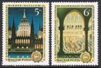 Magyar Hungary 1972 Constitution Day 20th Annvi 1949 History Architecture BUDAPEST PAIRS Parliament MNH Michel 2790-2791 - Sammlungen