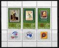 Magyar Posta Hungary 1984 Espana Madrid Ausipex Melbourne Stamps On Stamp Philatelic Exhibition Michel 3670-3672 Bl.171B - Ongebruikt