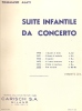 PARTITION DE TOMMASO ALATI: SUITE INFANTILE DA CONCERTO - A-C