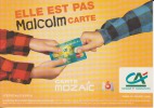 CREDIT AGRICOLE Carte Mozaic Elle Est Pas Malcom Carte Banques Assurances - Banques