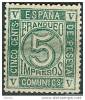 ES117-L2235TA.España.Spai N.Espagne.CIFRAS  Y AMADEO.1872. (Ed 117*).con Charnela.MAGNIFICO - Ongebruikt